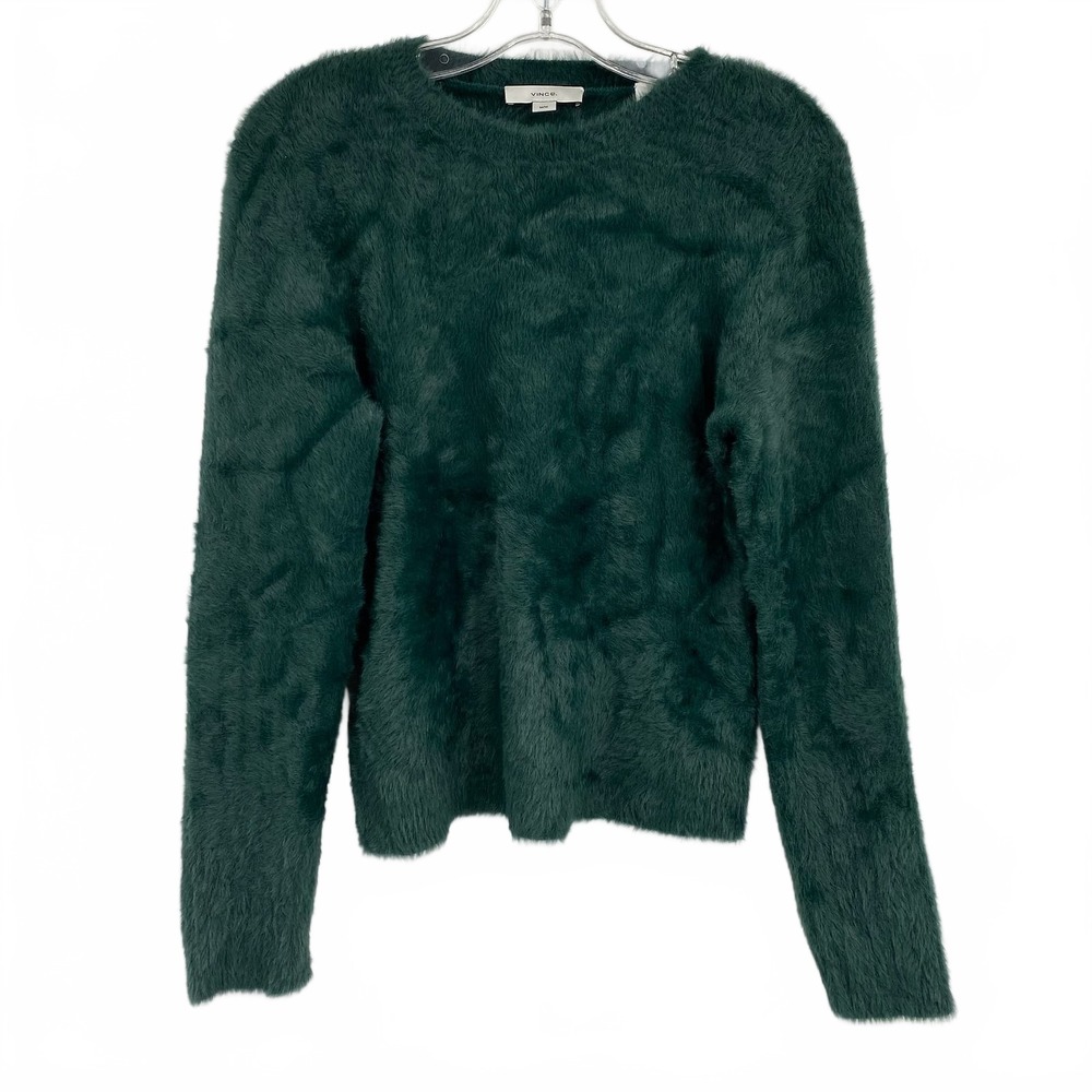 Vince Green Synthetic Pullover Sweater | Women’s M, Classic Crew